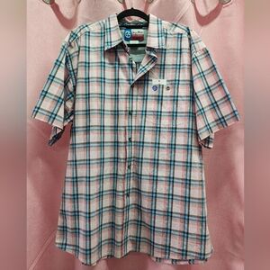Wrangler George Strait USA Plaid Button Up Sz XXL